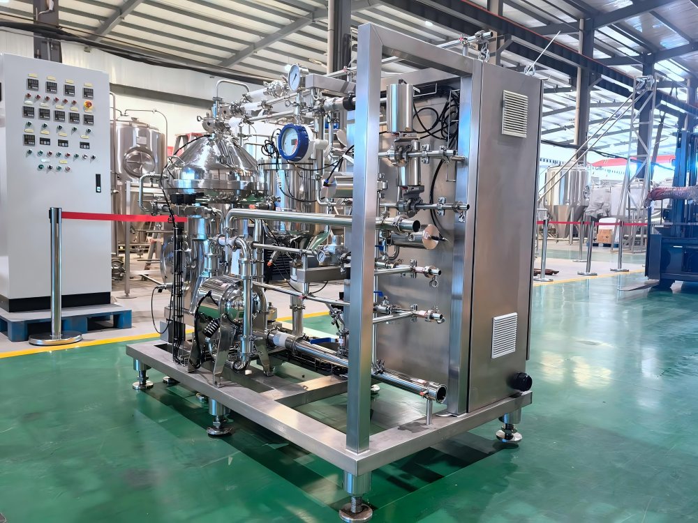 8000L/H Brewery Centrifugal Separator – Beer Production Centrifuge for Medium Breweries